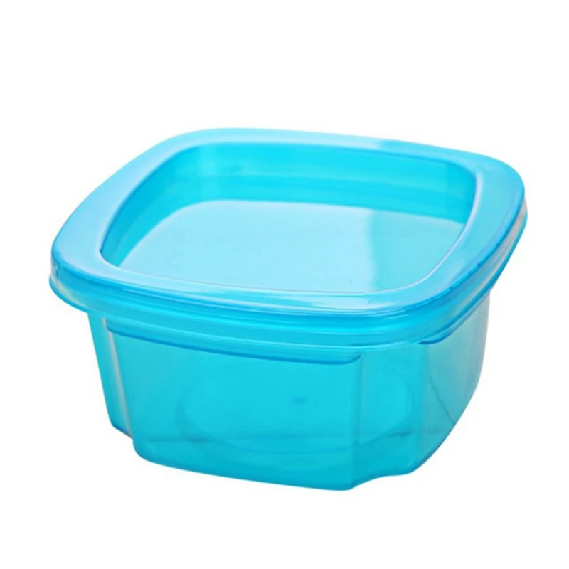 Blue 200ML 400/800 мл диспенсер для детского молока, дорожная коробка для хранения еды для малышей, Штабелируемый детский пищевой контейнер, Штабелируемый ящик для хранения еды - Цвет: Blue 200ML
