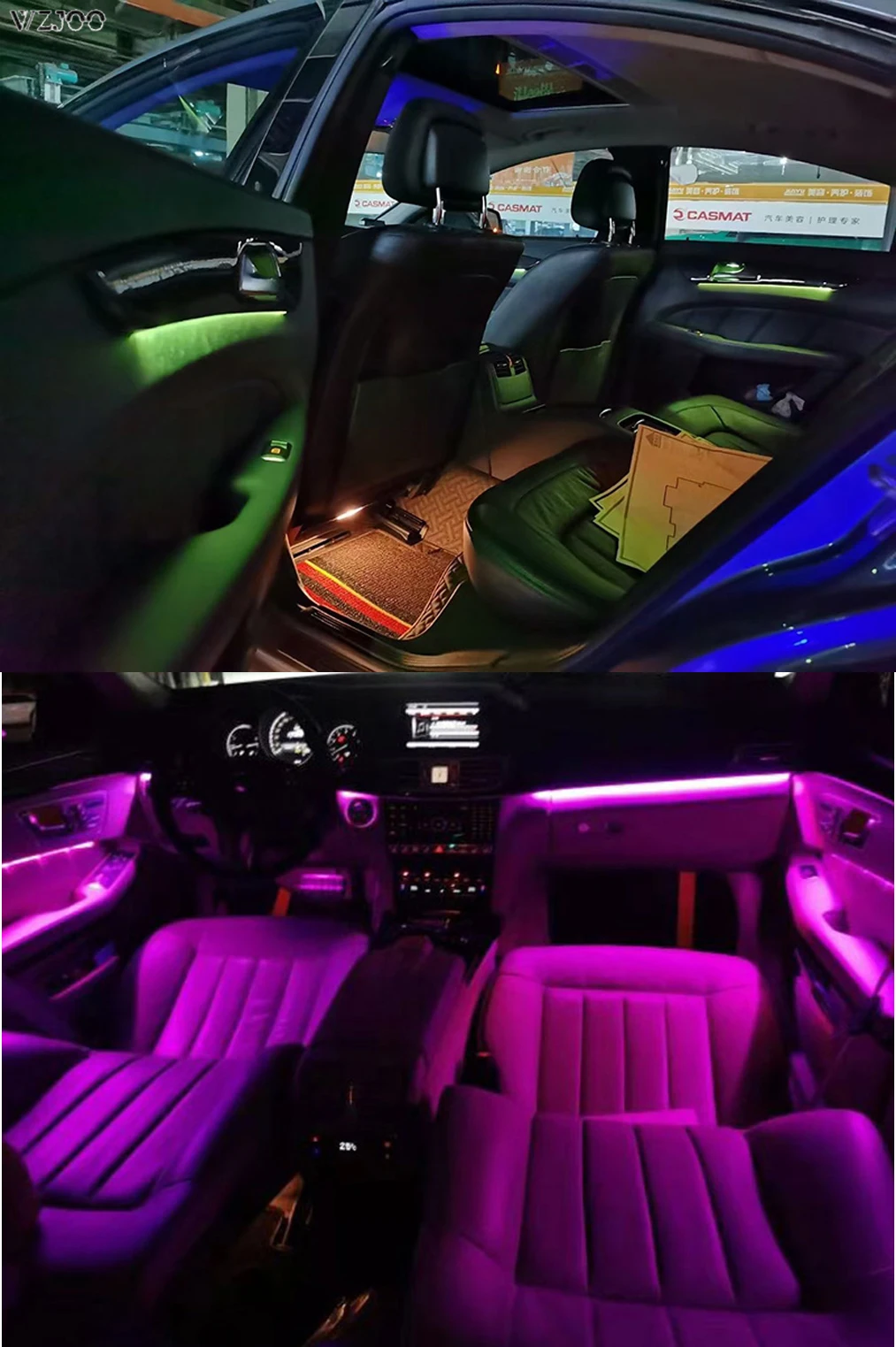 3 обновленных 64 цветов для Benz GLE GLS CLA W212 W218 W166 W292 X166 внешнее освещение автомобиля