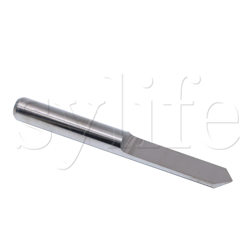 10Pcs 3.175*90*0.1mm Tungsten Bit V Shape Carbide PCB Engraving Bits CNC Router Tool | Инструменты