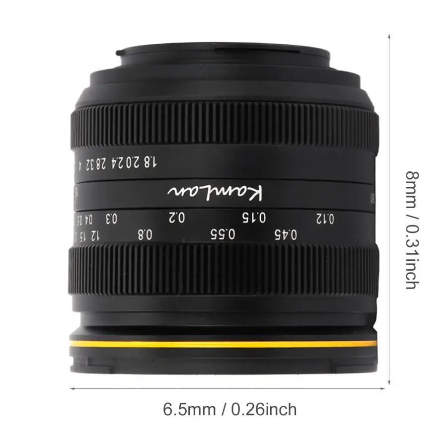 

Kamlan 21mm F1.8 Portable Waterproof Mirrorless Camera Manual Fix Focus Prime Lens for Fuji FX/ M4/3 Manual Focus Lens