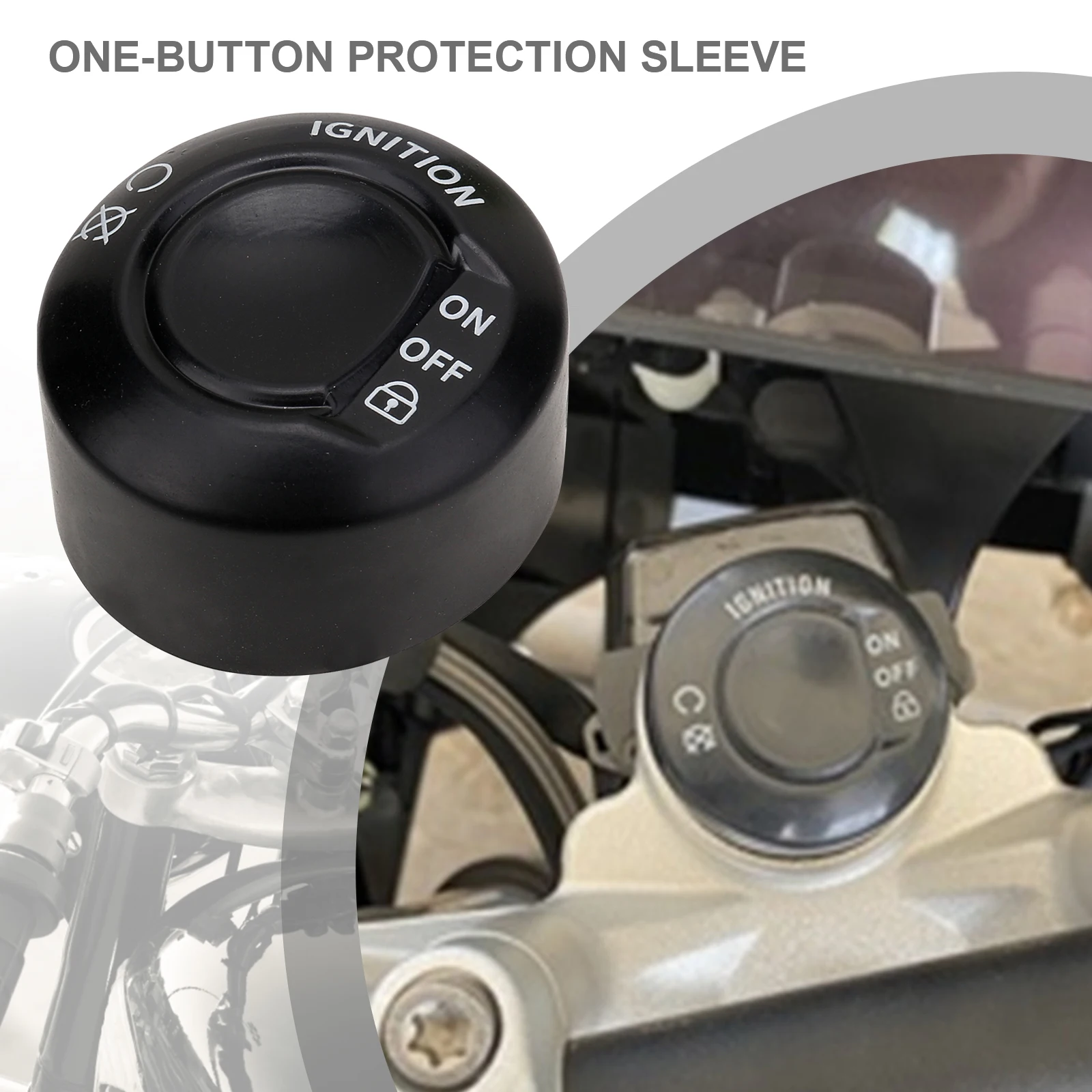 

2021 For BMW R1250R/RS/RT R1200R/RS/RT F750GS Adventure Motorcycle Engine Start Stop Button Cap Protector Cover