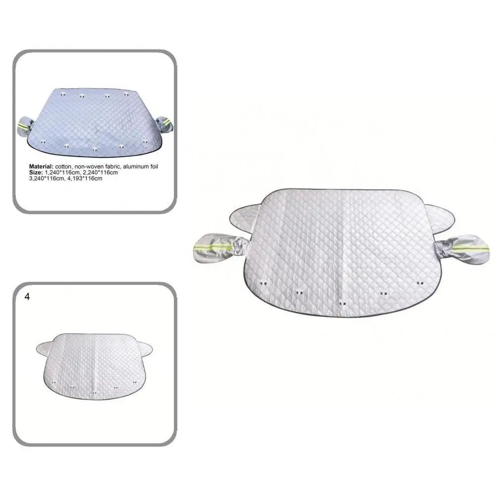 Надежный автомобильный солнцезащитный козырек морозный износостойкий складной