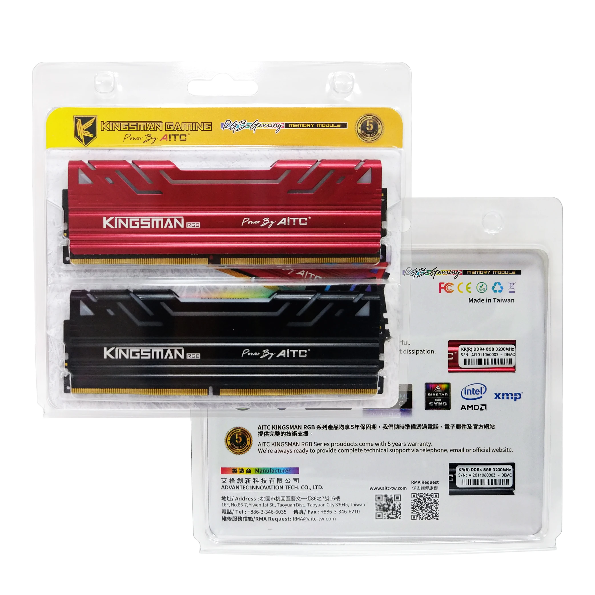 

Dual Channel 8GBX2 gaming ram ddr4 for desktop PC