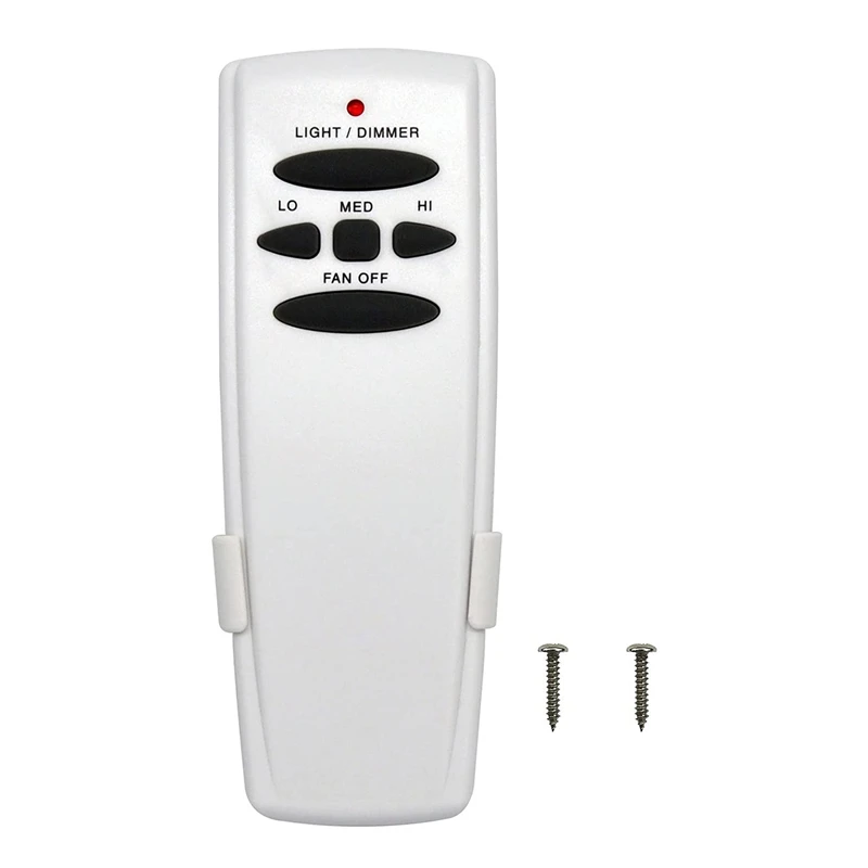 

Dimmable HD5 Universal Ceiling Fan Remote Control Replacement for Habor Breeze Hampton Bay Fan-HD UC7078T CHQ7078T