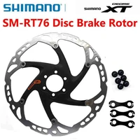 shimano deore xt sm rt76 disc brake rotor disc centerline center 2 disc 6 hole mtb bike rotor bolts