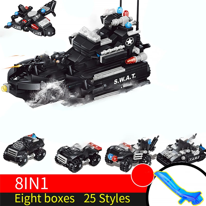 493 шт. Детский конструктор Городская полиция | Игрушки и хобби