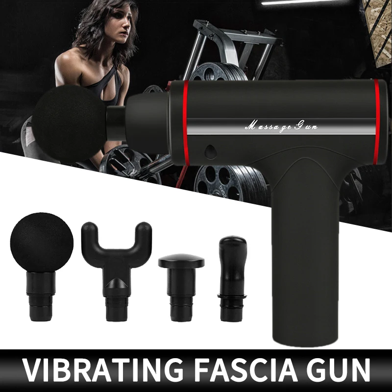 

Массажер-пистолет с зарядкой от USB для снятия мышечной молочной кислоты