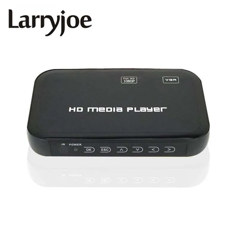 Цифровой USB Full HD 1080P HDD медиаплеер HDMI совместимый VGA SD MMC Поддержка DIVX AVI RMVB MP4 H.264 FLV MKV