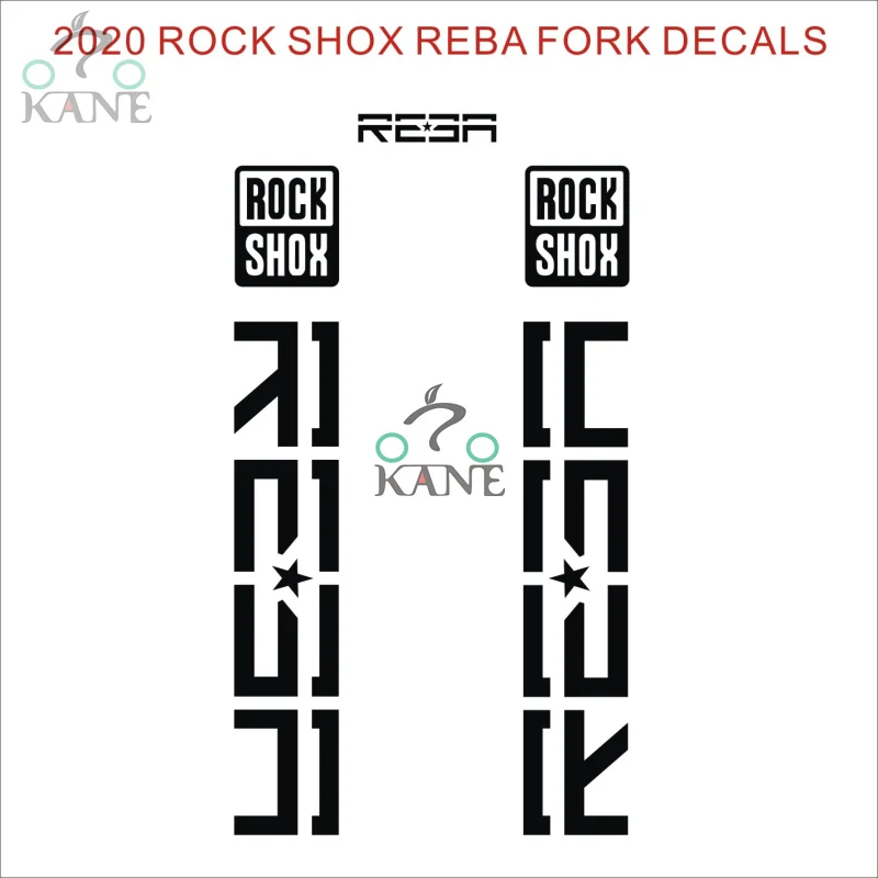 ROCKSHOX REBA 2020 Наклейки На горный велосипед вилки велосипедные аксессуары передние