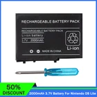 Аккумулятор 2000 мА  ч, 3,7 в, для Nintendo DS Lite, NDSL YY