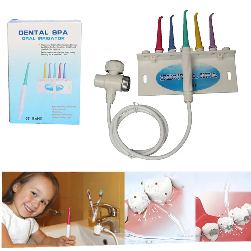 

Dental SPA Pro Water Flosser Jet Oral Irrigator Tooth Teeth Kits Set Pick Tool