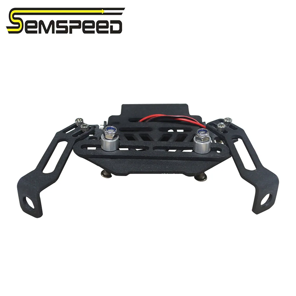 Универсальный держатель для номерного знака мотоцикла с ЧПУ кронштейн Honda Suzuki