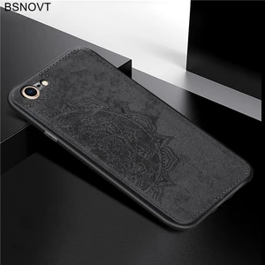 for iphone se 2020 case bumper anti knock tpu frame cloth fabric phone cover for iphone se 2020 case for iphone se 2020 se2020 free global shipping