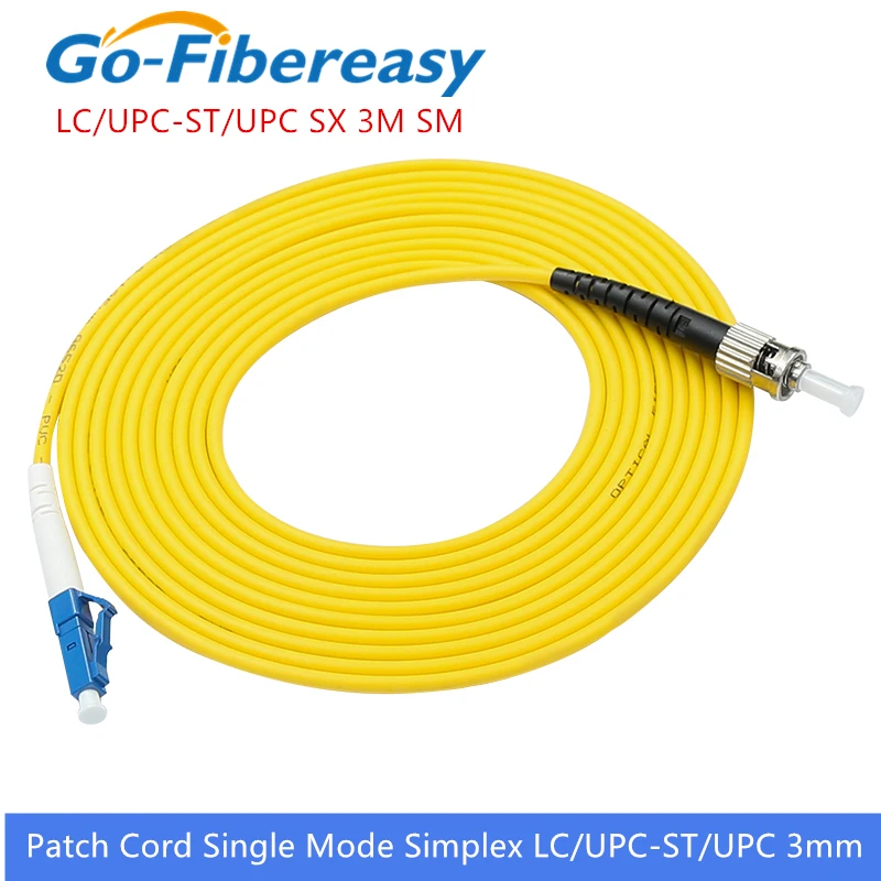 10 шт. однорежимный одноволоконный оптический патч корд 3 0 мм м|Оптоволоконное