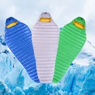 Спальный мешок AEGISMAX Leto, ультралегкий пух белого гусиного цвета для кемпинга, походов, весна-осень-зима