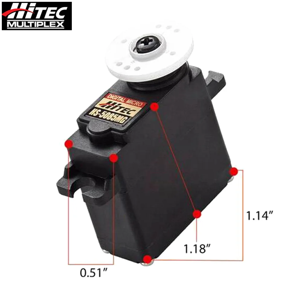 Hitec HS 5085MG HS5085MG 4 3 кг/21 г Премиум Металлический сервопривод для радиоуправляемых