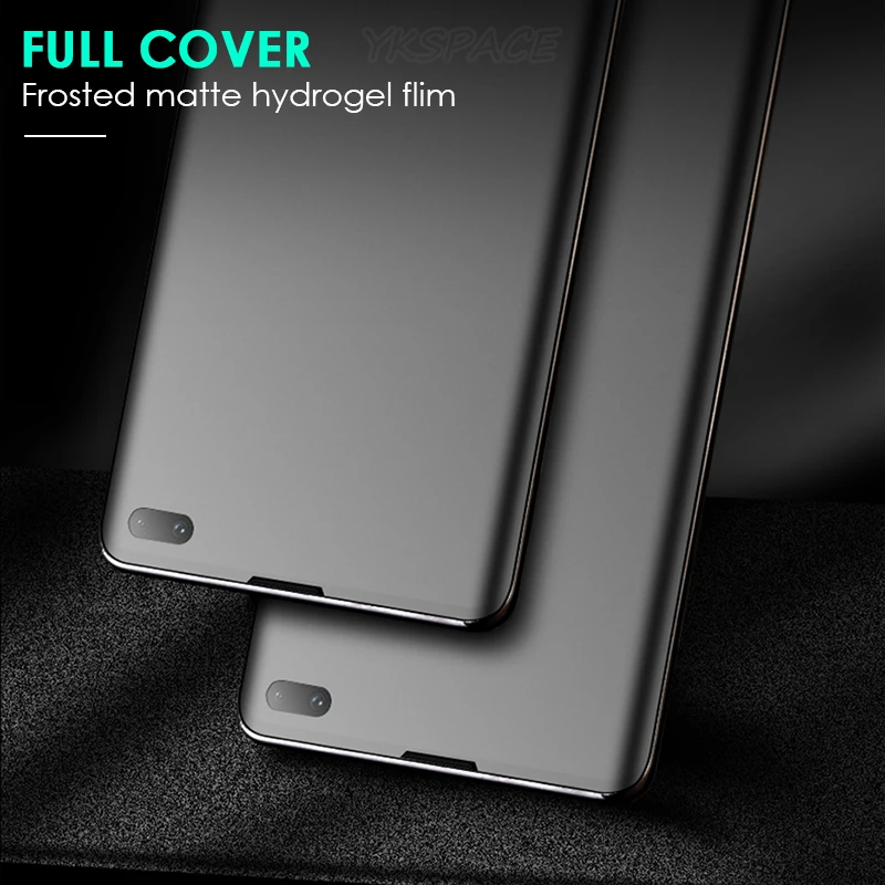 2Pcs Matte Hydrogel Film For Samsung Galaxy S8 S9 S10 S10E S20 FE S21 S22 Note 8 9 10 Plus Lite 20 Ultra Soft Screen Protector