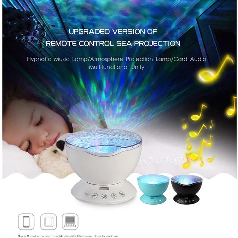 

Океана светильник звёздное небо проектор домашний планетарий Точечный светильник внутреннего сценического Морской управления светодиодн...