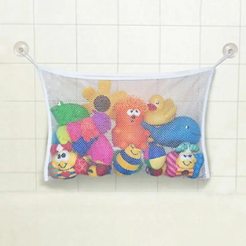 Детская сетка для ванной складная подвесная Сетчатая Сумка на присоске комнаты