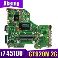 da0zrtmb6d0 motherboard for acer e5 573 e5 573g laptop motherboard cpu i7 4510u gt920m 2g ddr3 test ok mainboard