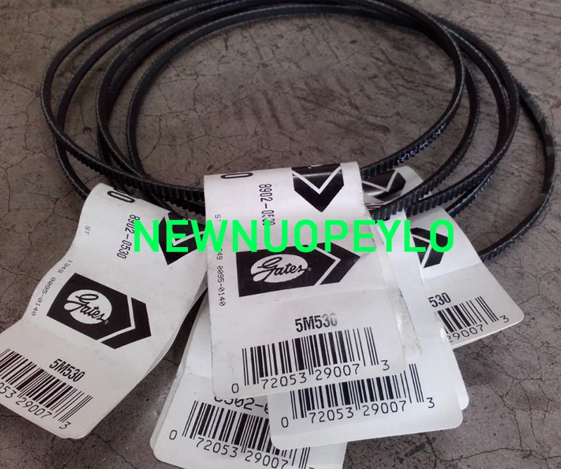 

2pcs motor belt 5M355 5M365 5M375 5M387 V-belts Drive belt WM180V/WM210V lathe belt