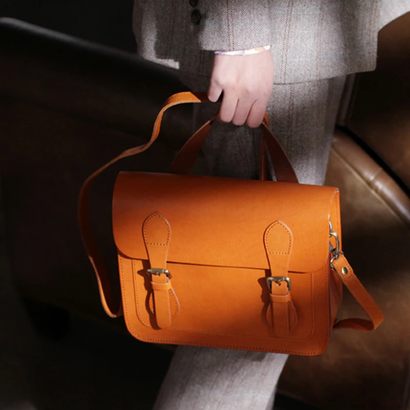 Оригинальная Ретро сумка на одно плечо для девушек ручной работы роскошная