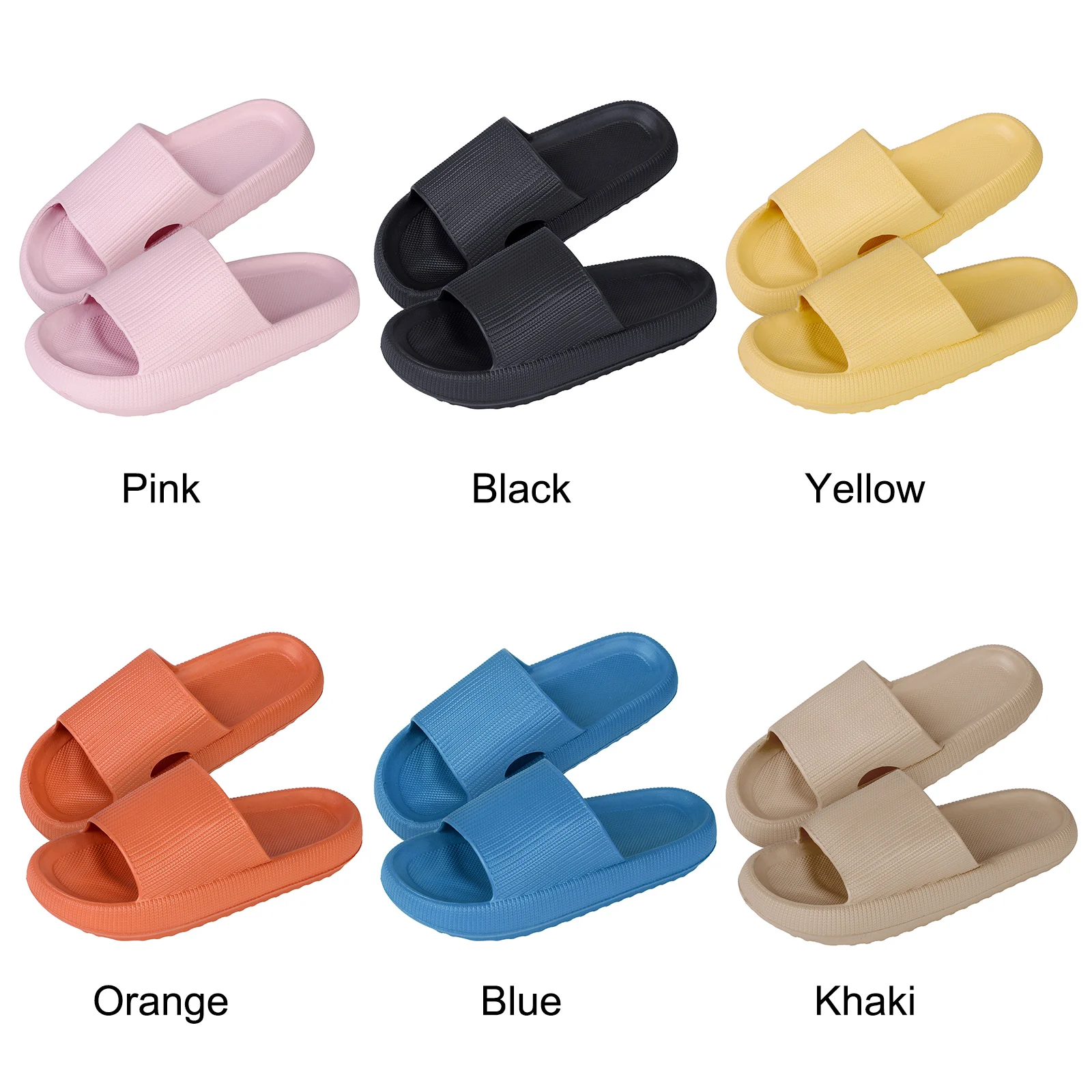 

Women Slippers Slide Sandals Lover Beach Slides Non-slip Shower Slipper Soft Unisex Men Couple Bedroom Bathroom Shoes Plus Size