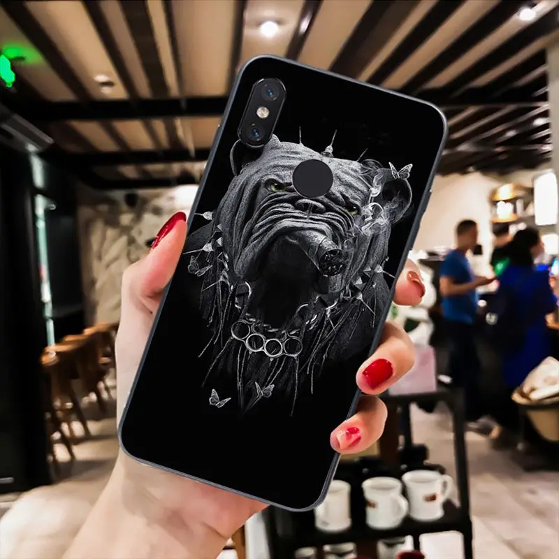 Чехол для телефона с милой собакой Maiyaca питбулл Xiaomi mi5 6 A1 A2 Lite Mi9 9SE mi8lite 8explorer Pocophone F1