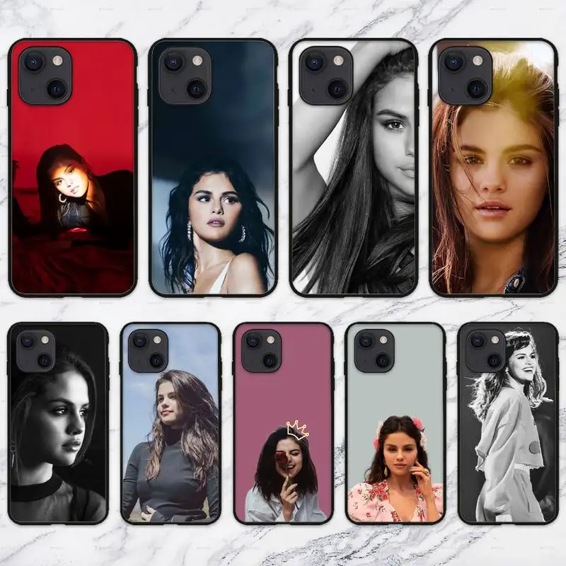 Pretty-Selena-Gomez Phone Case For iPhone 11 12 Mini 13 Pro XS Max X 8 7 6s Plus 5 SE XR Shell | Mobile Cases &amp Covers