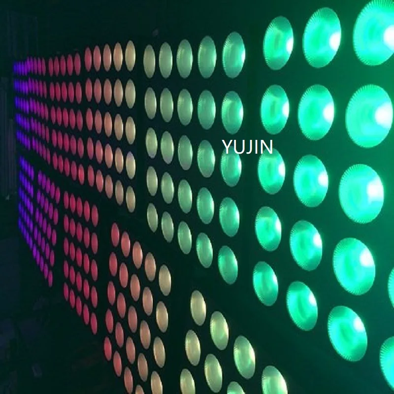 2 шт./лот Вечеринка диско 25 шт. 10 Вт 3 в 1 RGB Смешивание цвета Светодиодная панель