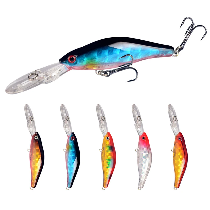 

9,5 см, 7 г, популярная модель, тонущие рыболовные приманки, жесткая приманка, 8 цветов на выбор, искусственная приманка для глубины 3 м