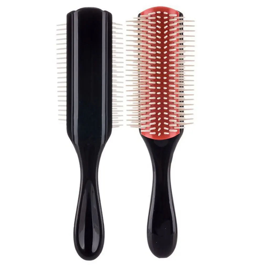

Salon Stylist Nine-row Comb Massage Comb Air Cushion Straight Hair Comb Detachable Nine-row Comb Hair Salon Hairdressing Tool