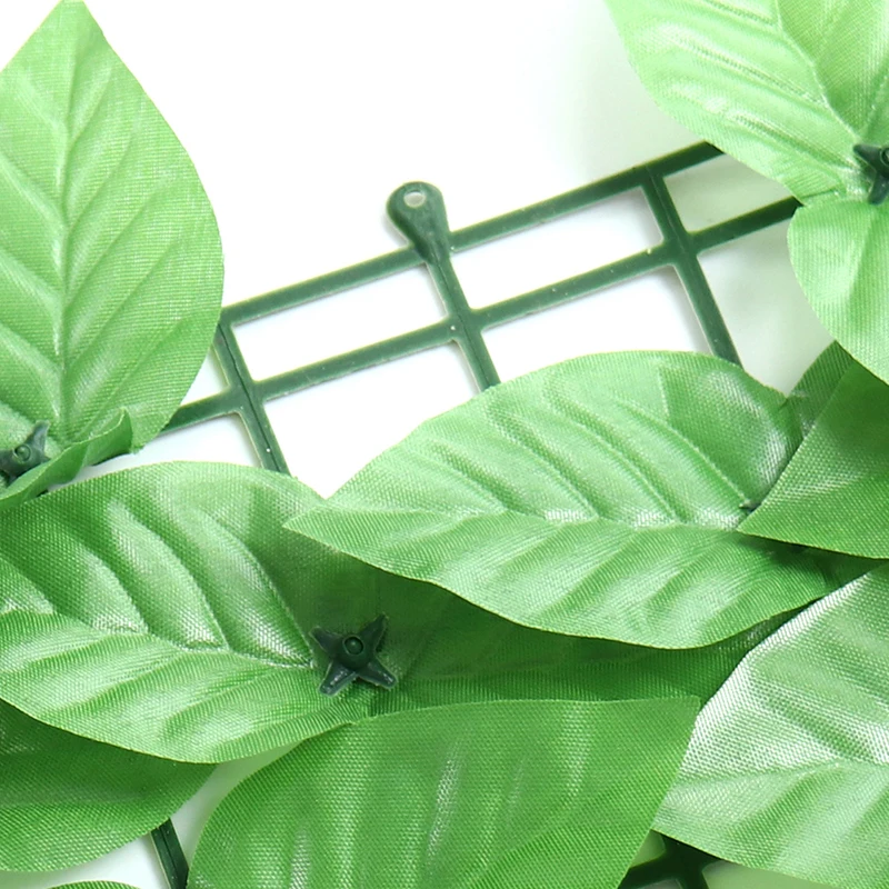 

1Pc 0.5*1M 0.5*3M Garden Plant Fence Artificial Faux Green Leaf Screen Panels Rattan Hedge Decor Courtyard Decoration