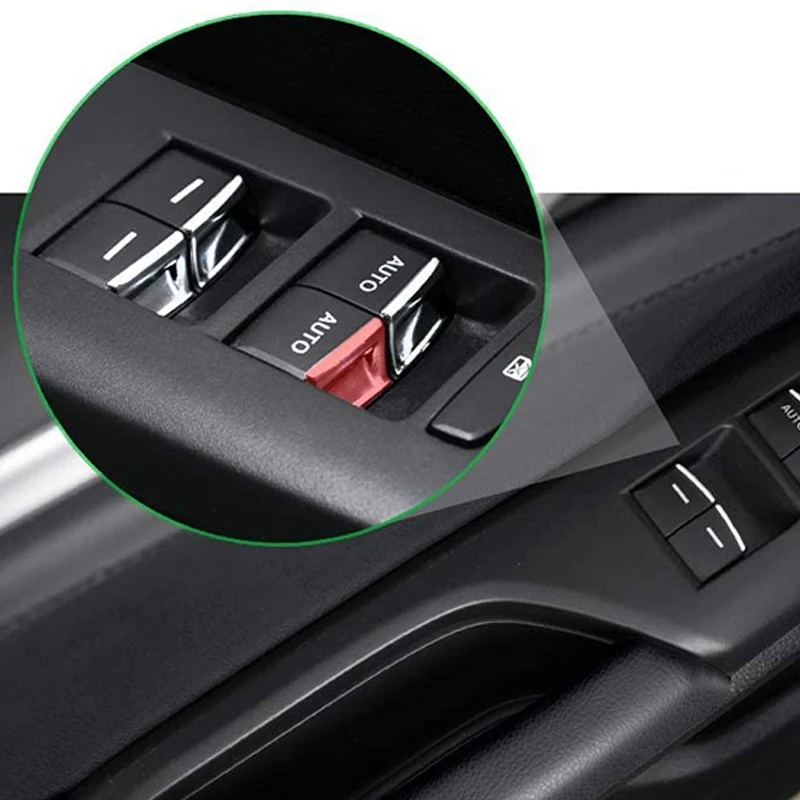 7 шт. оконные переключатели управления наличники кнопки подъема наклейки для Honda