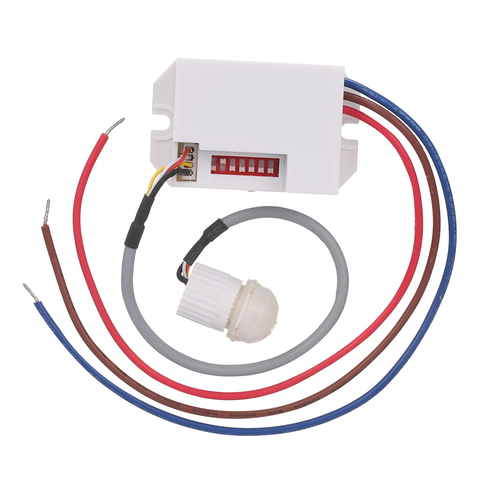 Индукционный инфракрасный датчик движения человеческого тела 220 В перем. Тока