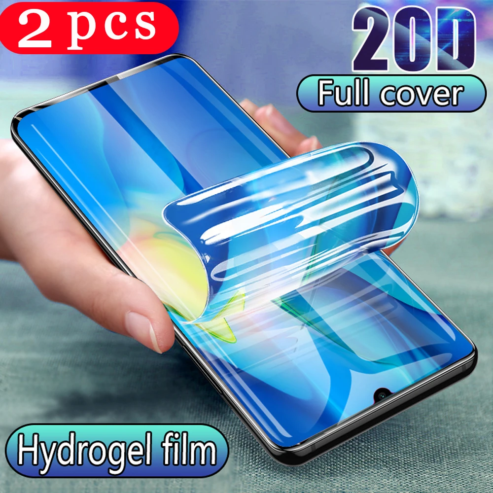 

Гидрогелевая пленка с полным покрытием для huawei mate 9 10 20x20 lite mate 30 pro, Защитная пленка для экрана телефона, не стекло, 2 шт.