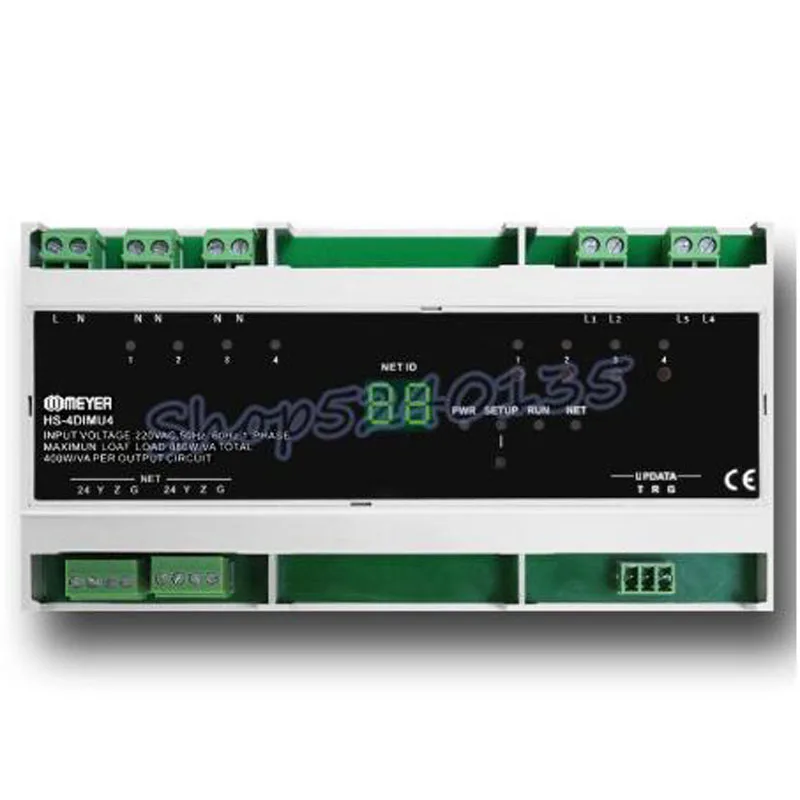 Регулируемый Модуль Triac HS-4DIMU4 4 канала для светодиодного освещения диммер