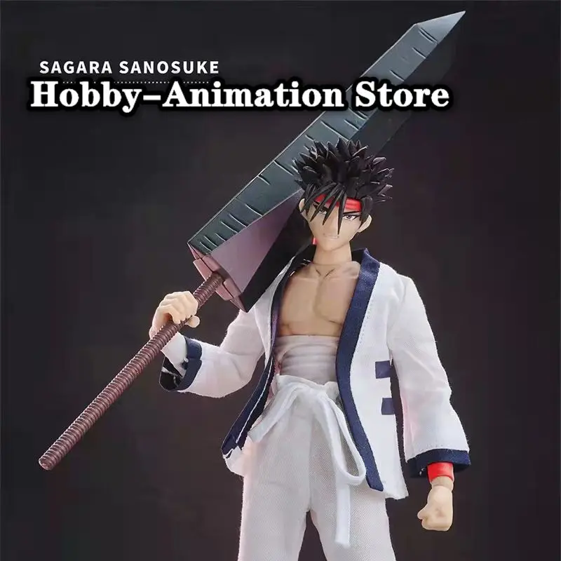 

[ In-Stock ] Great Toys Dasin Model Rurouni Kenshin Himura Sagara Sanosuke 1/10 SHF Action Figure GT Greattoys