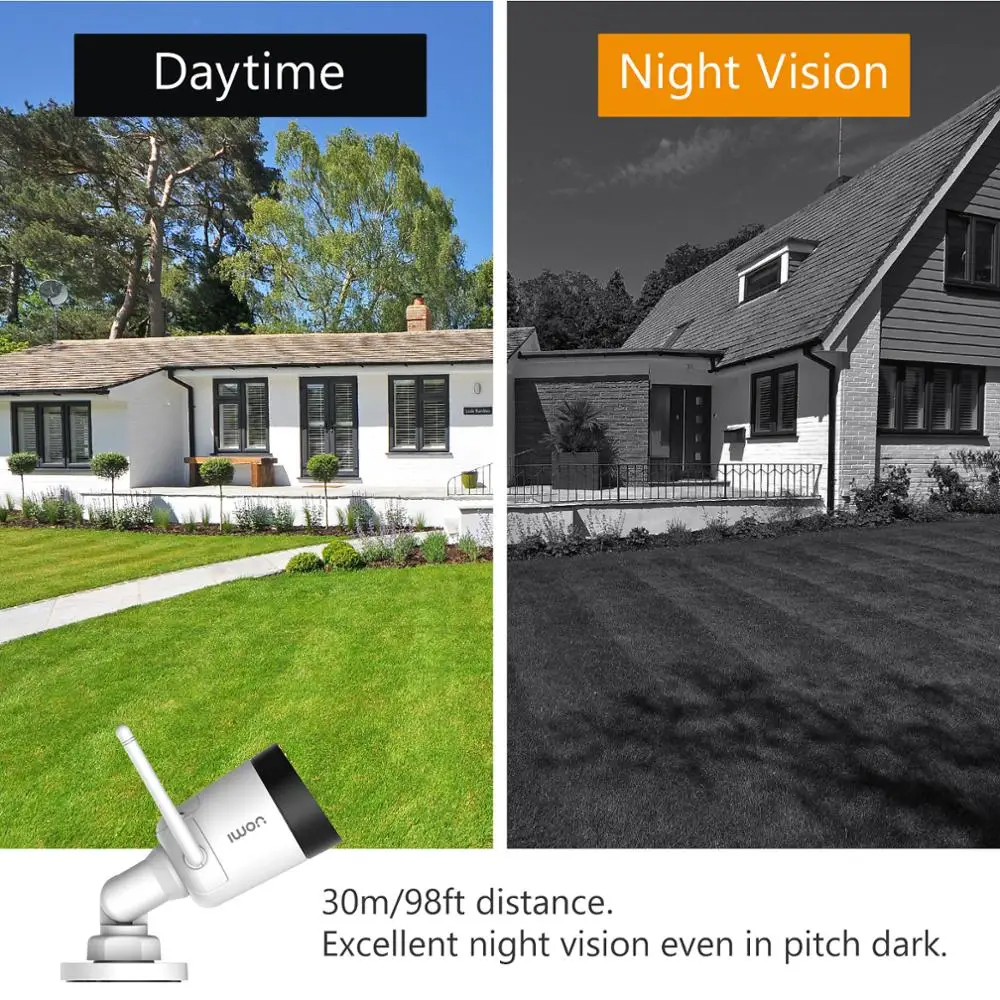dahua imou waterproof bullet lite 4mp built in microphone alarm notification 30m night vision video surveillance wifi ip camera free global shipping