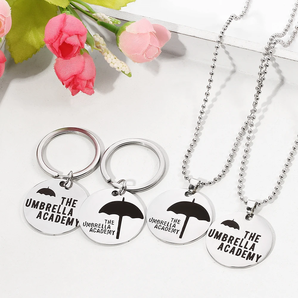 Ожерелье из нержавеющей стали с подвеской в стиле академии высокое качество Kawaii