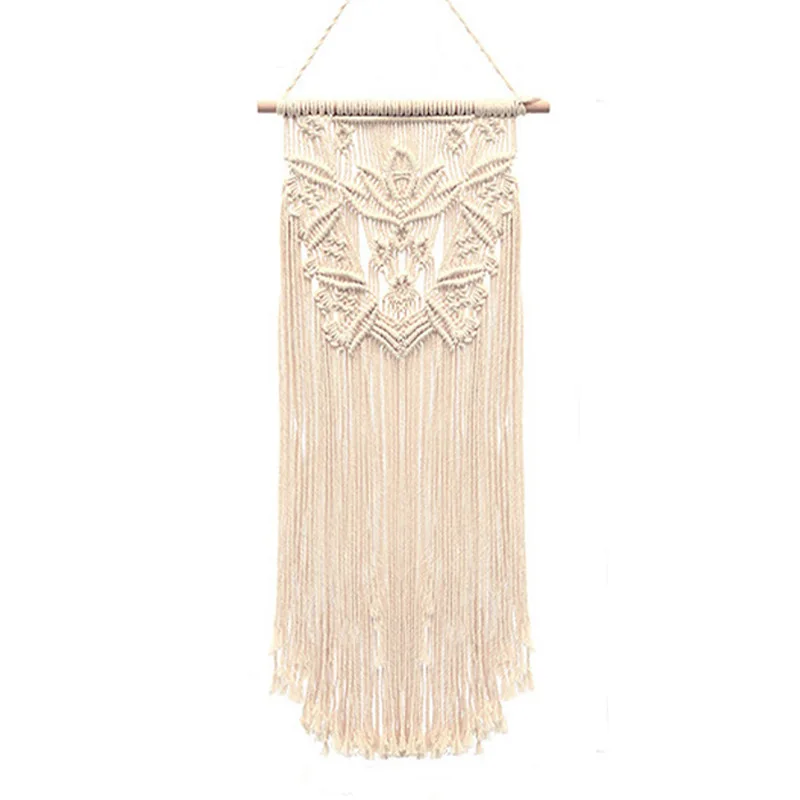 2 шт. макраме Настенный декор подвесной гобелен домашний Бохо Декор Подвески