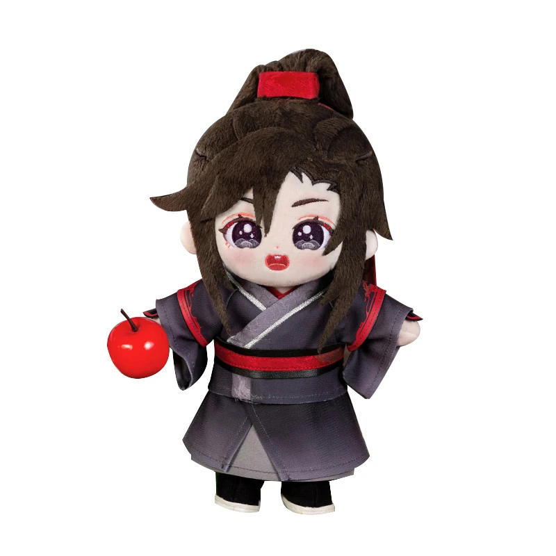

Anime The Untamed Grandmaster of Demonic Cultivation Wei Wuxian Wangji Plush Doll 20cm Dolls Mo Dao Zu Shi Change Clothes Toy