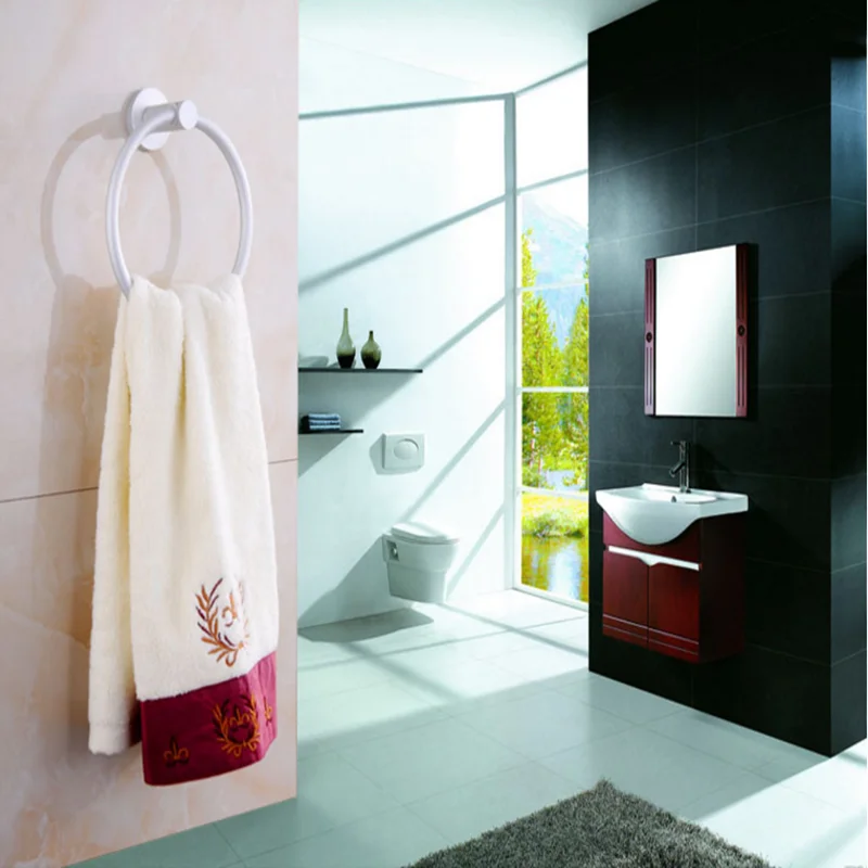 Круглая вешалка для полотенец круглая ванной комнаты|Кольца полотенец| |