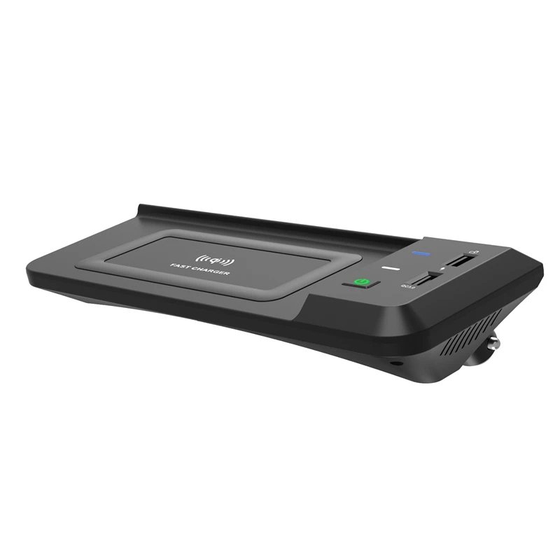

15W Car Qi Wireless Charger Panel Fast Charging Phone Holder Pad USB Charger for - Q5 SQ5 2018-2020