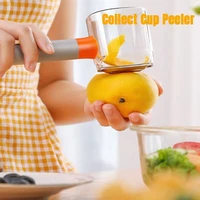 collect cup peeler sale potato peeler durable zesters 3 colours kitchen multi function knife planer household apple scraping fru