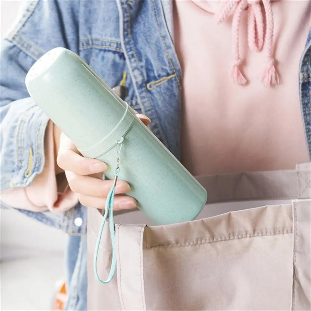 Зубная щётка держатель Пластик Путешествия зубная паста ящик для хранения