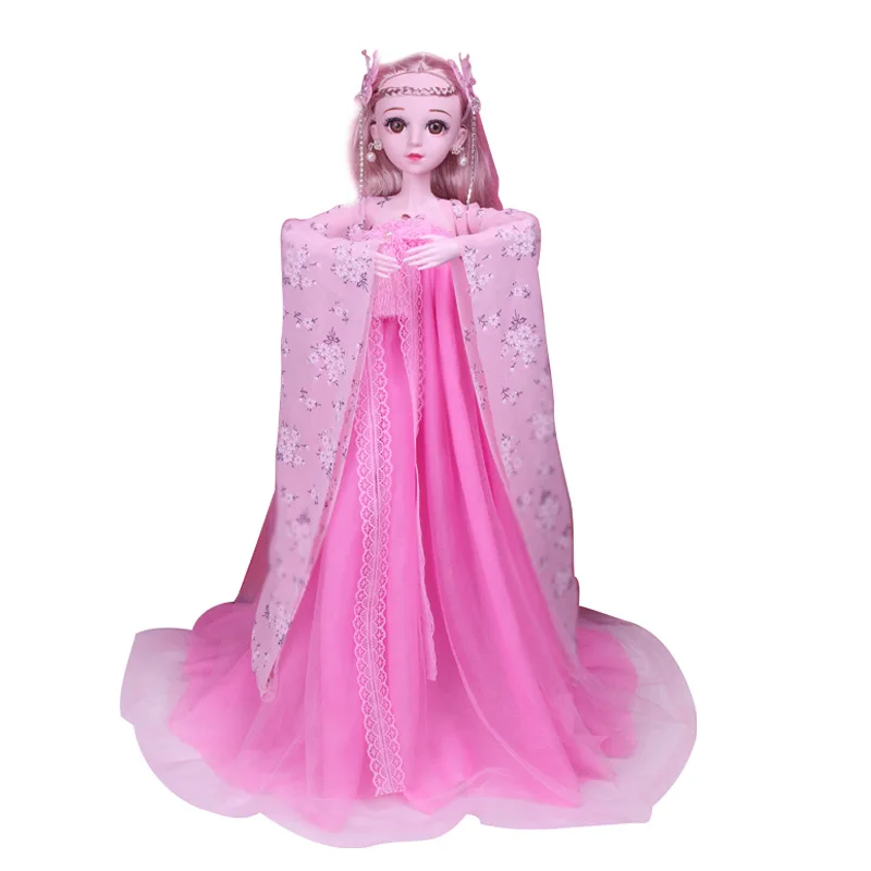 Мини кукла 3D глаза 60 см разговор Музыка Пение китайский стиль династии Хань