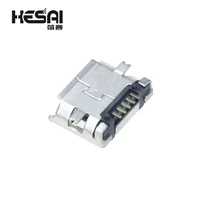 smt socket connector micro usb type b female placement smd dip socket connector