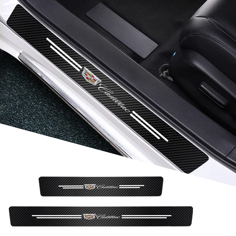Наклейки на подоконники 4 шт. защитные аксессуары для Cadillac CTS ATS SRX BLS XLR XTS STS XT4 CT4 XT5