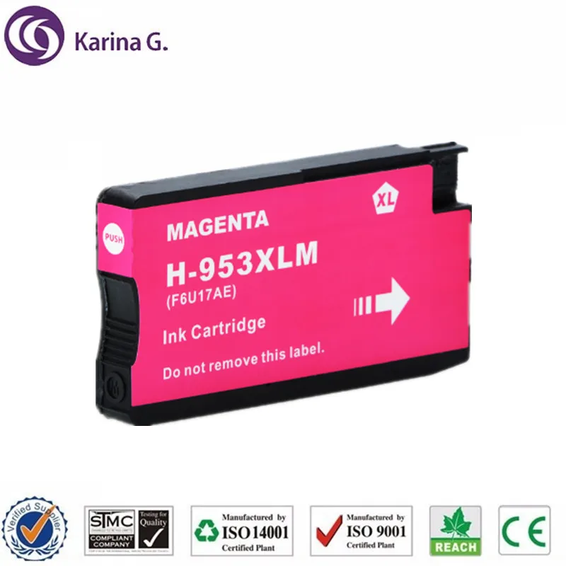 Совместимый чернильный картридж для HP 953 953XL подходит Officejet Pro 7740 8210 8218 8710 8715 8718 8719 и